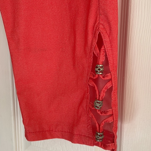 Brand New EURO Capri Stretch Pants - sz 6 - Picture 2 of 9